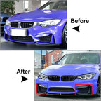 Front Side Splitter Spoiler for BMW F80 F81 M3 F82 F83 M4 (2014-2020)