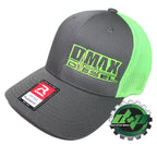 Duramax Diesel Hat for DMAX Truck (Flex Fit, Grey Green Mesh Back, S/M)