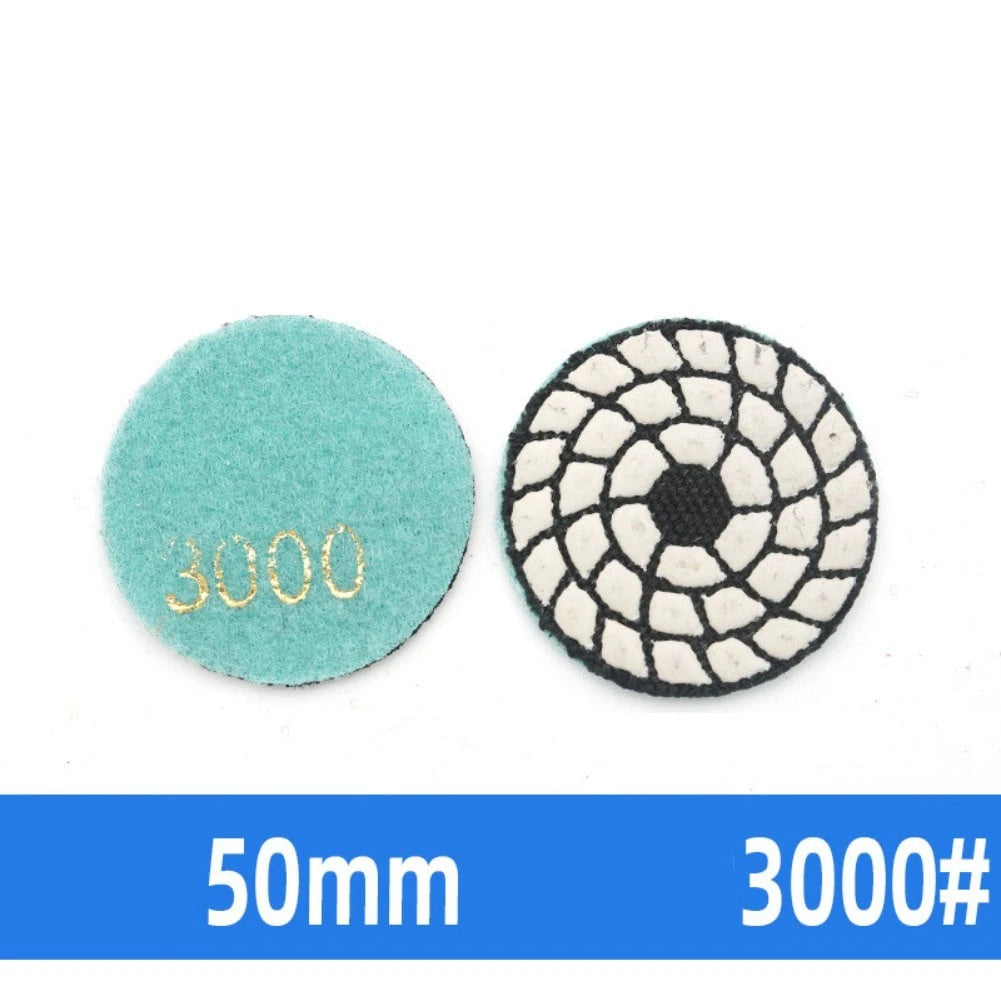 2 Inch Polishing Pad for Marble Granite Quartzite Sanding Disc (Dry Use)