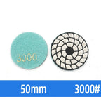 2 Inch Polishing Pad for Marble Granite Quartzite Sanding Disc (Dry Use)