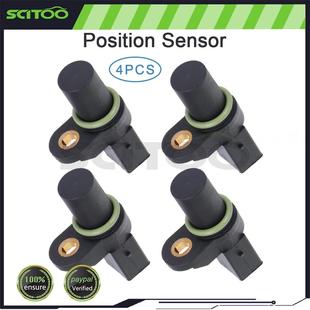 Set of 4 Camshaft Position Sensors for BMW 323i 323ti (2006) 12141438082