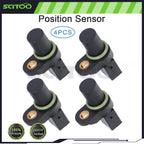 Set of 4 Camshaft Position Sensors for BMW 323i 323ti (2006) 12141438082