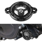 1x Transparent Anodized Oil Filter Cover for KTM 125/200/250/390 Duke (2016–2023)