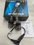2X HB4 9006 LED Headlight Bulbs for