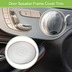 Set of 4 Speaker Frame Cover Trim for Mercedes Benz C300 C250 (2015–2019)