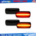 Set of 4 Amber & Red Dually Fender Side Marker Lights for Dodge RAM 2500HD (2010–2018)