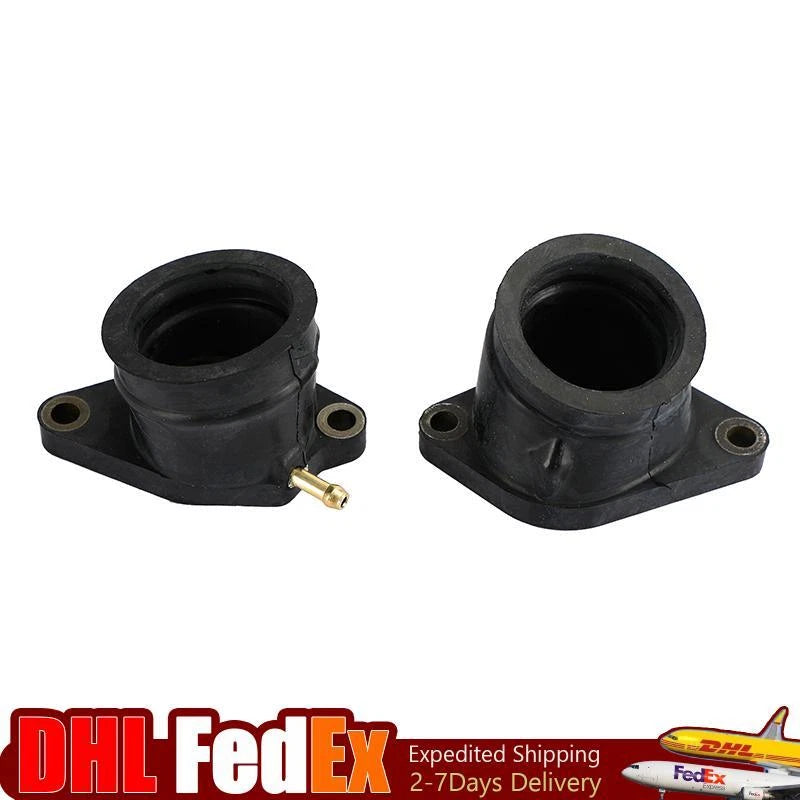 2X Carb Intake Boots for Yamaha Raptor 660R (2001–2005) 5LP-13586-01 5LP-13596-01