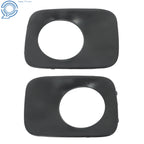 Set of 2 Primed Plastic Fog Light Covers for Honda Pilot (2009-2011)