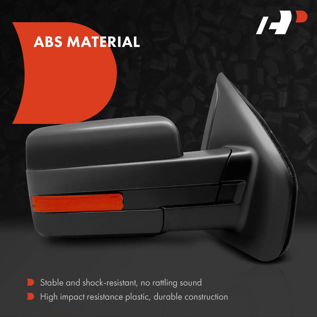 2X Power Mirror Manual Fold Signal Heated for Ford F-150 (2011–2014)