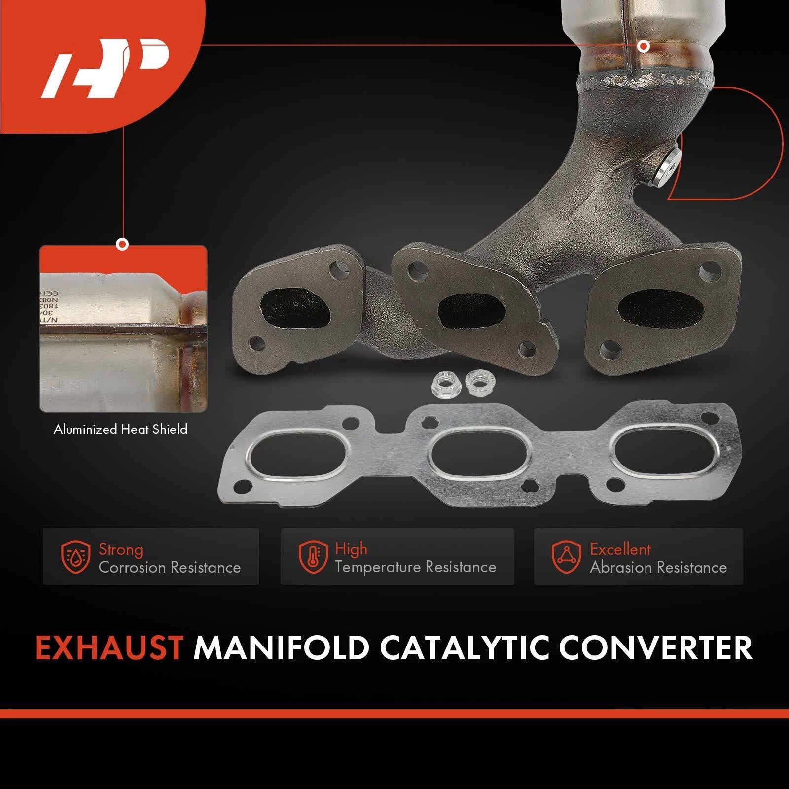 Front Catalytic Converter for Ford Escape, Mazda Tribute (2001-2007)