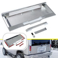 Chrome Rear License Plate Trim Cover for Hummer H2 (2003–2005)