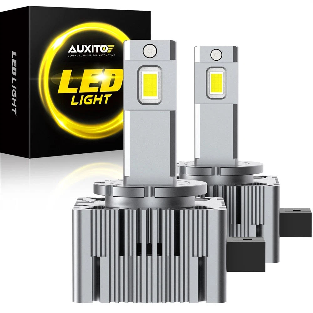 2X LED Headlight Bulbs for D3S D3R (200W) Conversion Kit