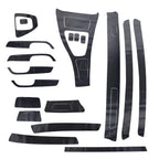 15 x Carbon Fiber Interior Vinyl Decals for BMW 3 Series E90 E92 E93 (2007-2013)