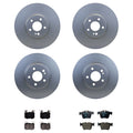 Set of 4 Low-Met Disc Brake Pads for Benz X253 GLC300 (2016–2023)