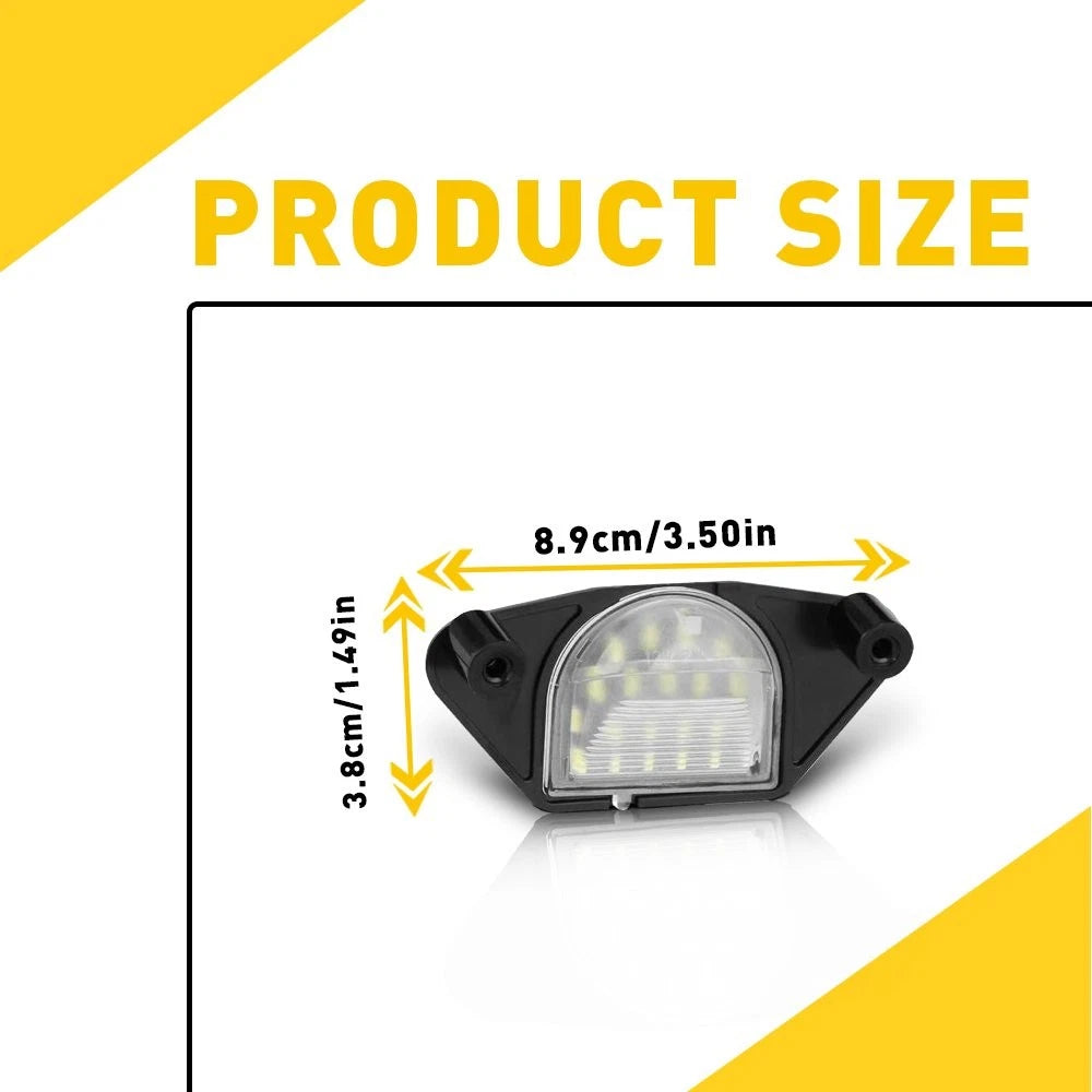 Full LED License Plate Lights for Chevy Corvette/Impala/Monte Carlo (EOH)