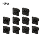 4 Pole Speakon Panel Mount Connectors for