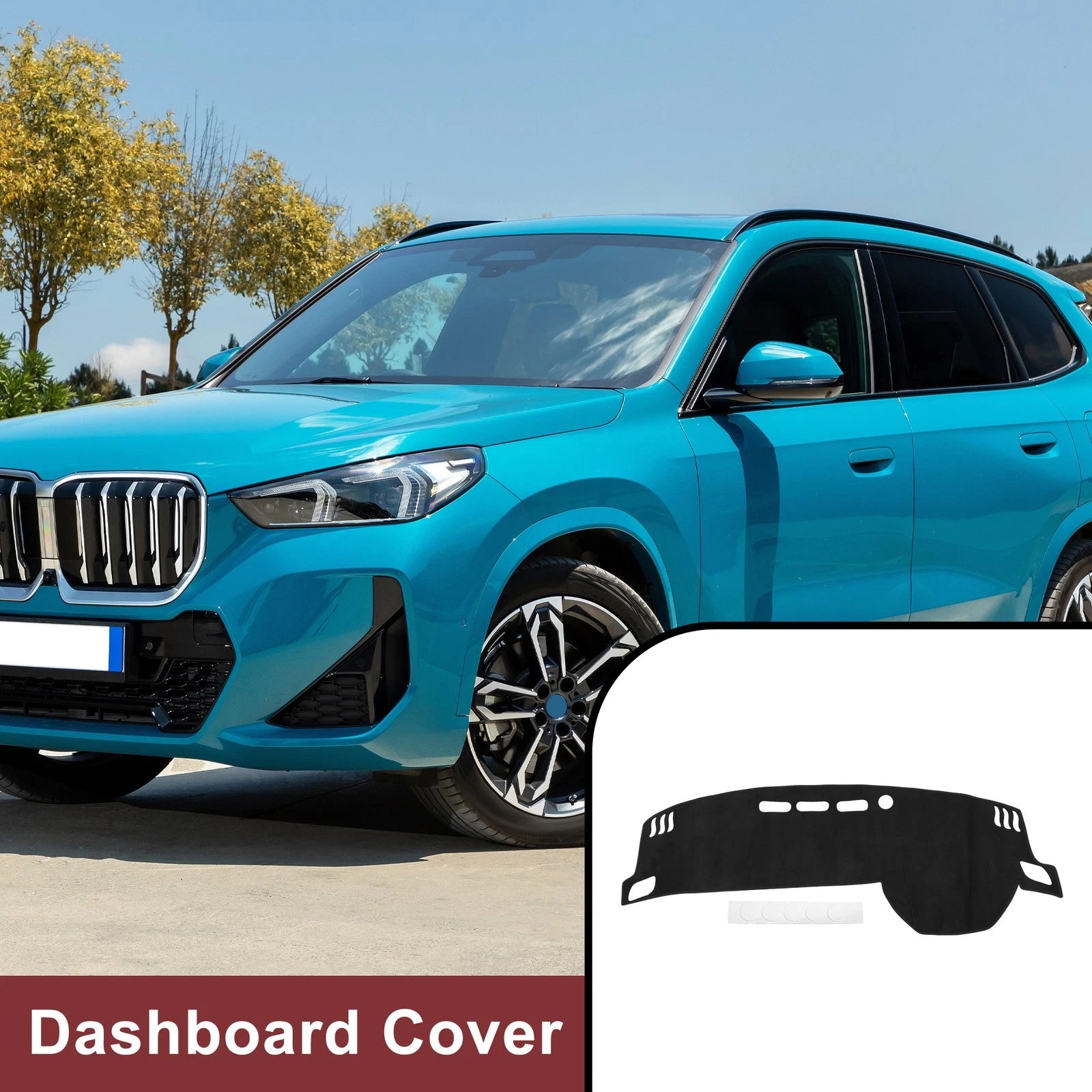 Dashboard Cover Mat for Nissan X-Trail T33 SNT33 (2022–2024) Black