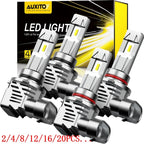 2X LED Headlight Bulbs for GMC Sierra 1500 2500HD