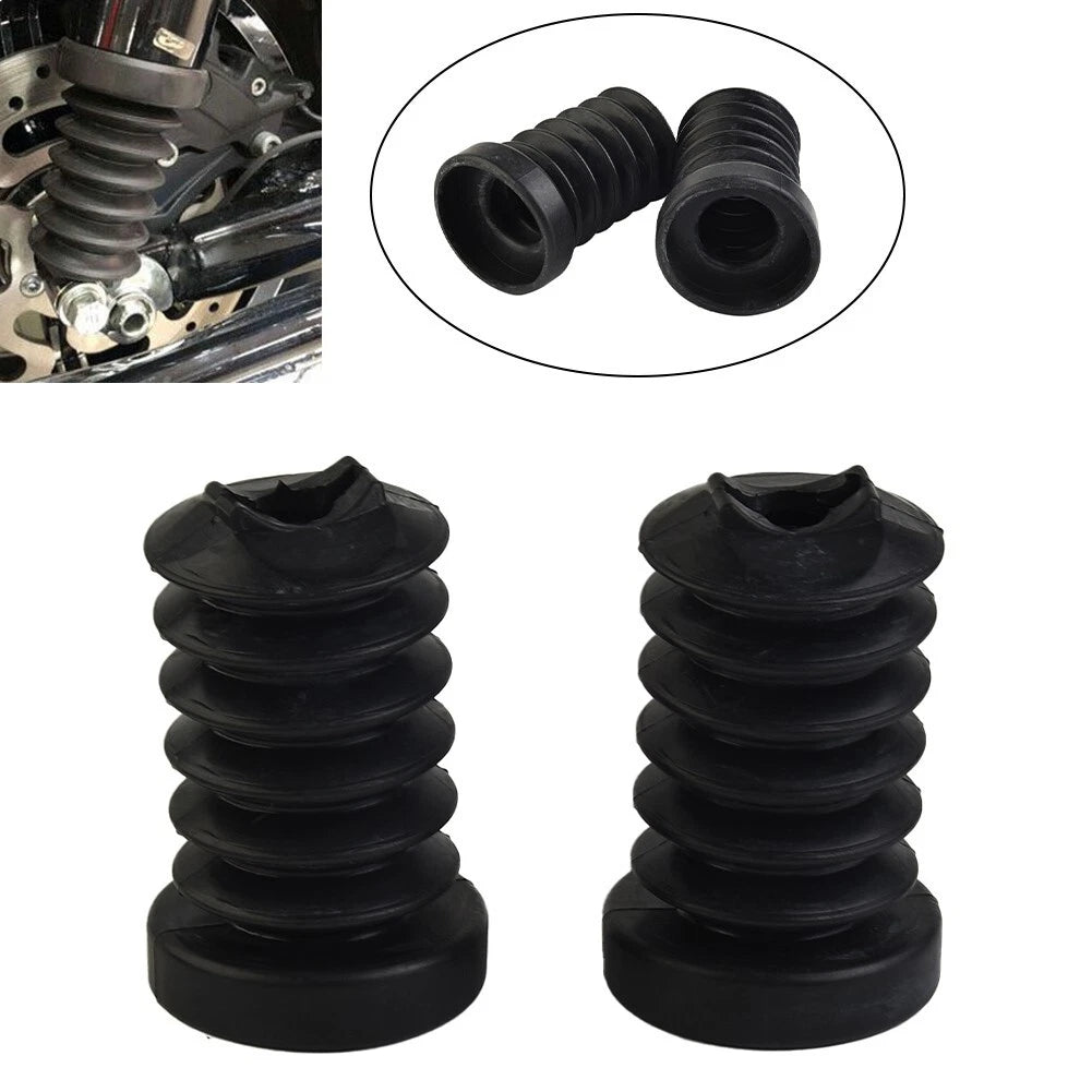 Replacement Black Boot Gaiters for Honda GL1200, GL1200A (1984–1987)
