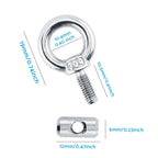 Awning Rail Stoppers Set of 8 for Caravan Motorhome Campervan Boat