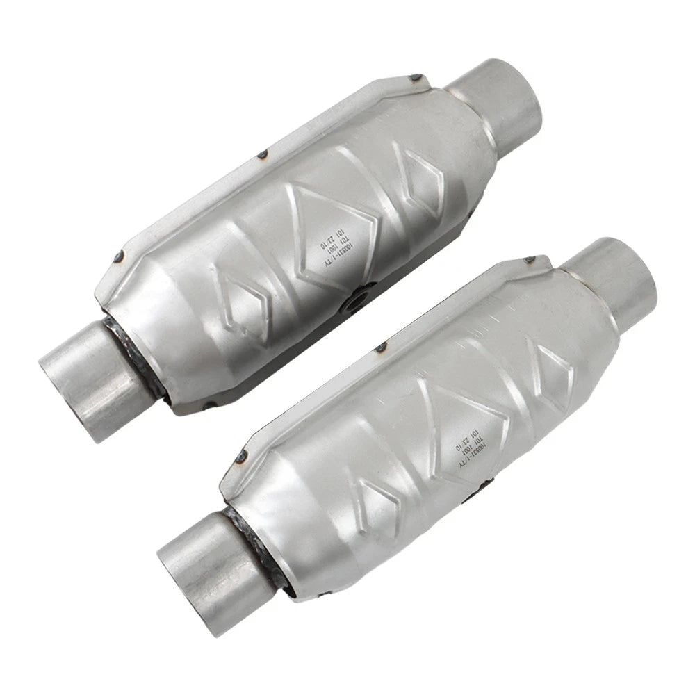 2X 2.5" Inlet & Outlet Catalytic Converter for Ford F150 (1997–2003)
