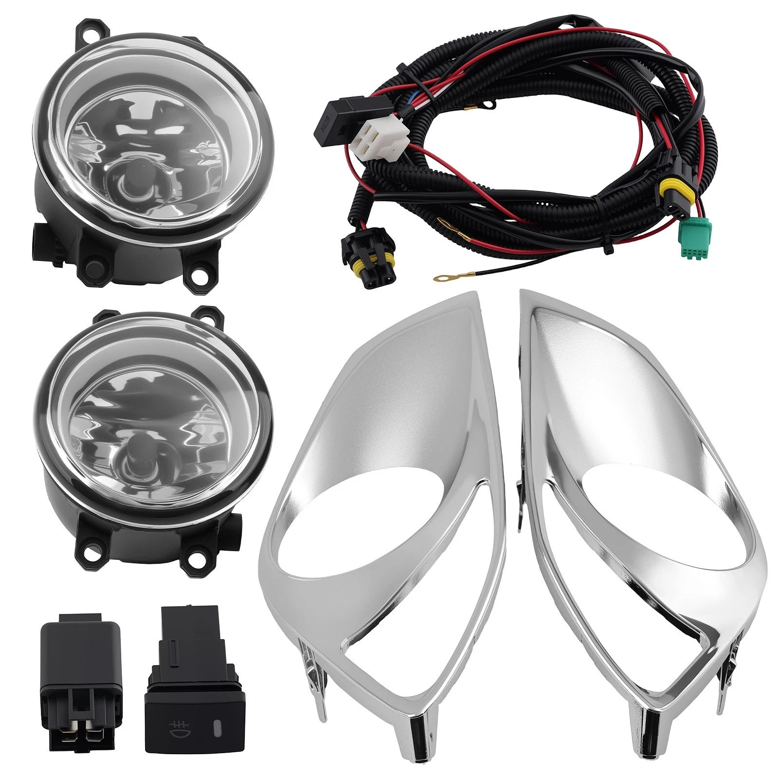 Set of 2 Fog Driving Lamps for Toyota Avalon (2013–2015) 812200W040 TO2593133