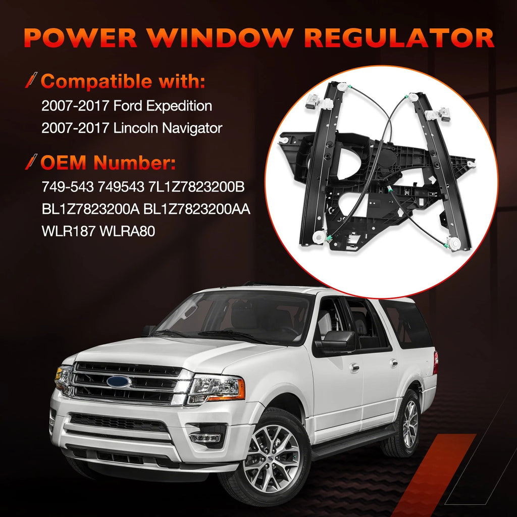 Power Window Regulator for Lincoln Ford Expedition (2007–2016)
