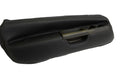 Front Door Panel Insert for Jetta (1999–2004) Black Leather Synthetic