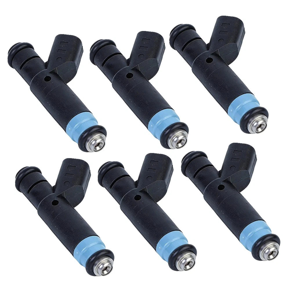 6x Fuel Injector for Jeep Cherokee Wrangler Grand Cherokee 4.0L I6 (1997–2006)