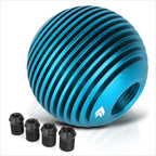 NRG SK-703BL Aluminum 50mm Heatsink Ball Shift Knob for Universal Fit (2000–2023)