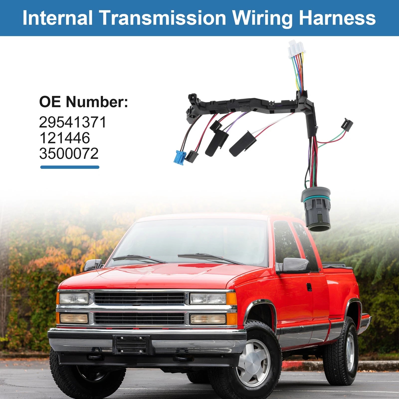 Transmission Wiring Harness for Chevy C2500 C3500 (2001–2003) No.29541371