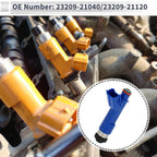 Fuel Injector No. 23209-21040 for Toyota Yaris 1.5 (2013–2018)