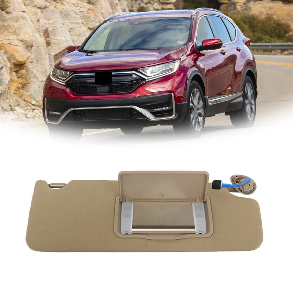 Sun Visor Right Passenger with Lights & Mirror for Honda CR-V (2017–2022)