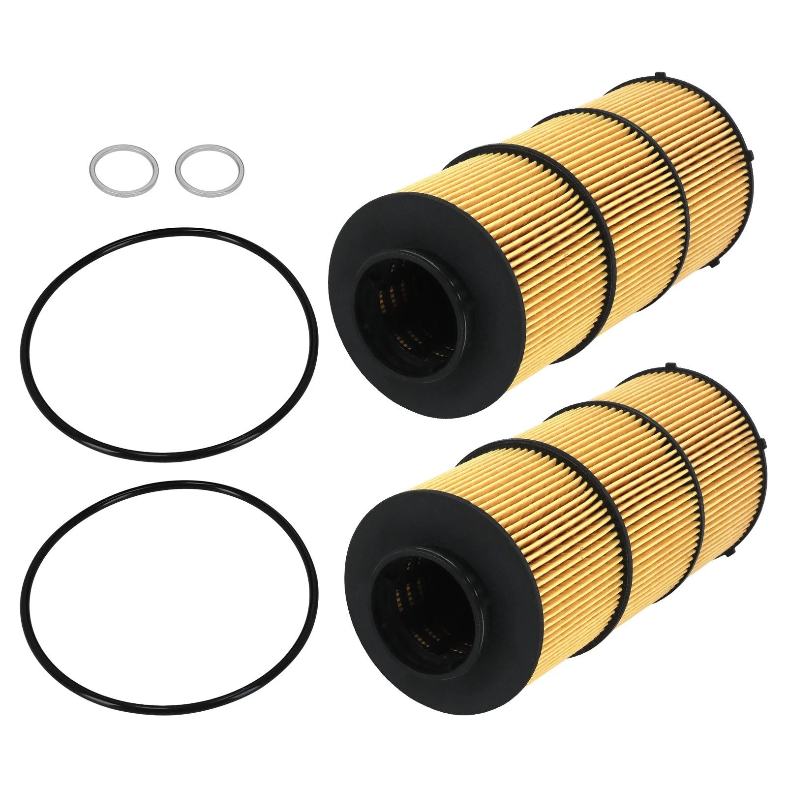 2X Oil Filter for Freightliner 122SD (2020–2022) A4711800009 A4711800209