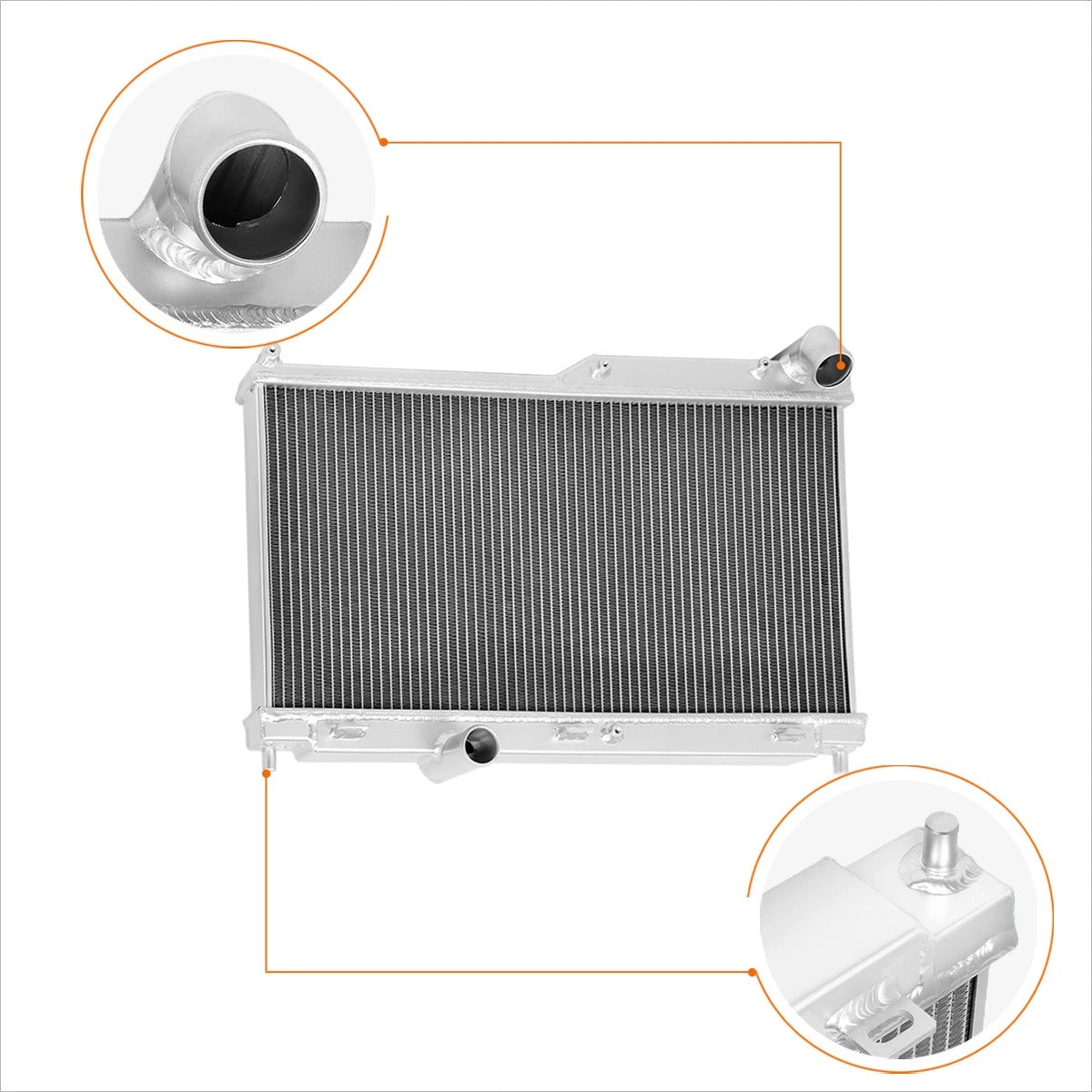 Radiator Cooling Fan Assembly for Nissan Versa Note (2013–2018)
