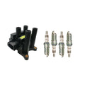 Set of 4 Hitachi Ignition Coils & NGK Iridium IX Spark Plugs for Ranger 2.3 L4 (2010–2011)