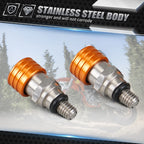 CNC Fork Bleeder Valves M4x0.7 for KTM 50SX 65SX 85SX 105SX 125SX 144SX 250SX (2000–2023)