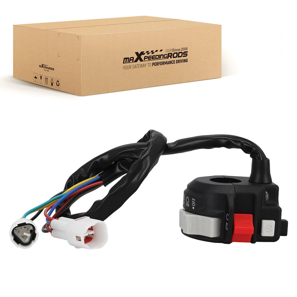 Left Handlebar Start Stop Switch for Yamaha Bear Tracker (2002–2004) 4KB-83973-00-00