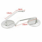 Classic Round Rearview Mirrors 10MM for Suzuki GT 125/185/250/380/550/750