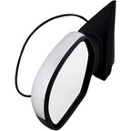 Power Mirror for Chevrolet Silverado 1500 (2007–2013) Left Manual Folding Chrome