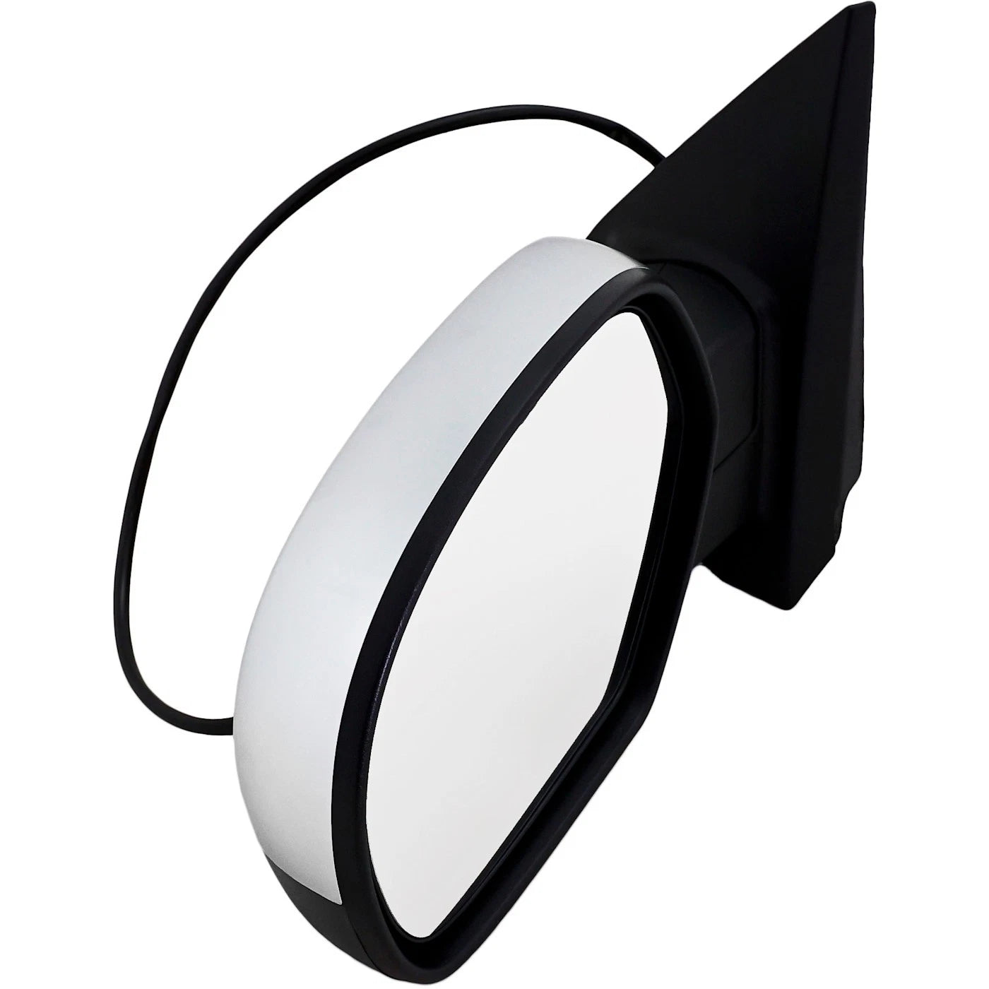 Power Mirror for Chevrolet Silverado 1500 (2007–2013) Left Manual Folding Chrome