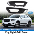 Fog Light Grill No.F1EZ15266D for Ford Focus Sedan (2015–2018) Black Chrome Pair
