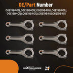 Connecting Rod Set for VW Audi A4 A5 A6 A7 Q5 S4 S5 3.0 TFSI (2010–2018) 06E198401E