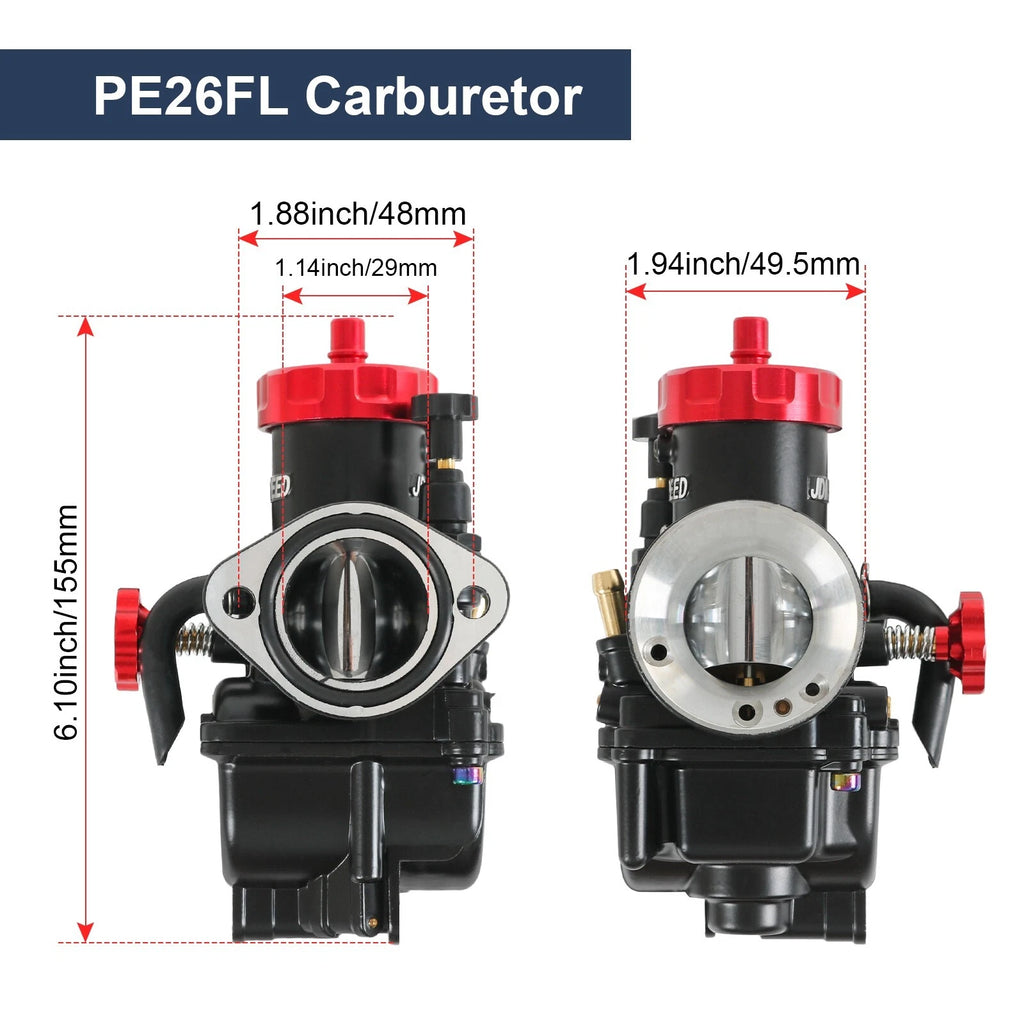 26mm Racing Carburetor for Honda ATV Scooter Dirt Bike (150-200cc)