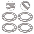 Set of 4 14 Inch 6mm Aluminum Alloy Wheel Spacers for Car