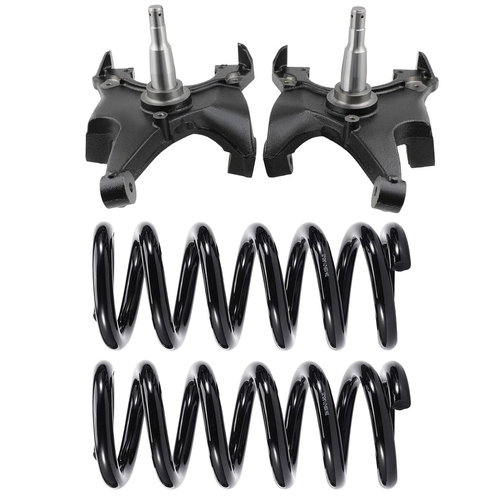 4" Front Drop Kit for Chevy Silverado 1500 2500 GMC Sierra 2WD (1988–1998)