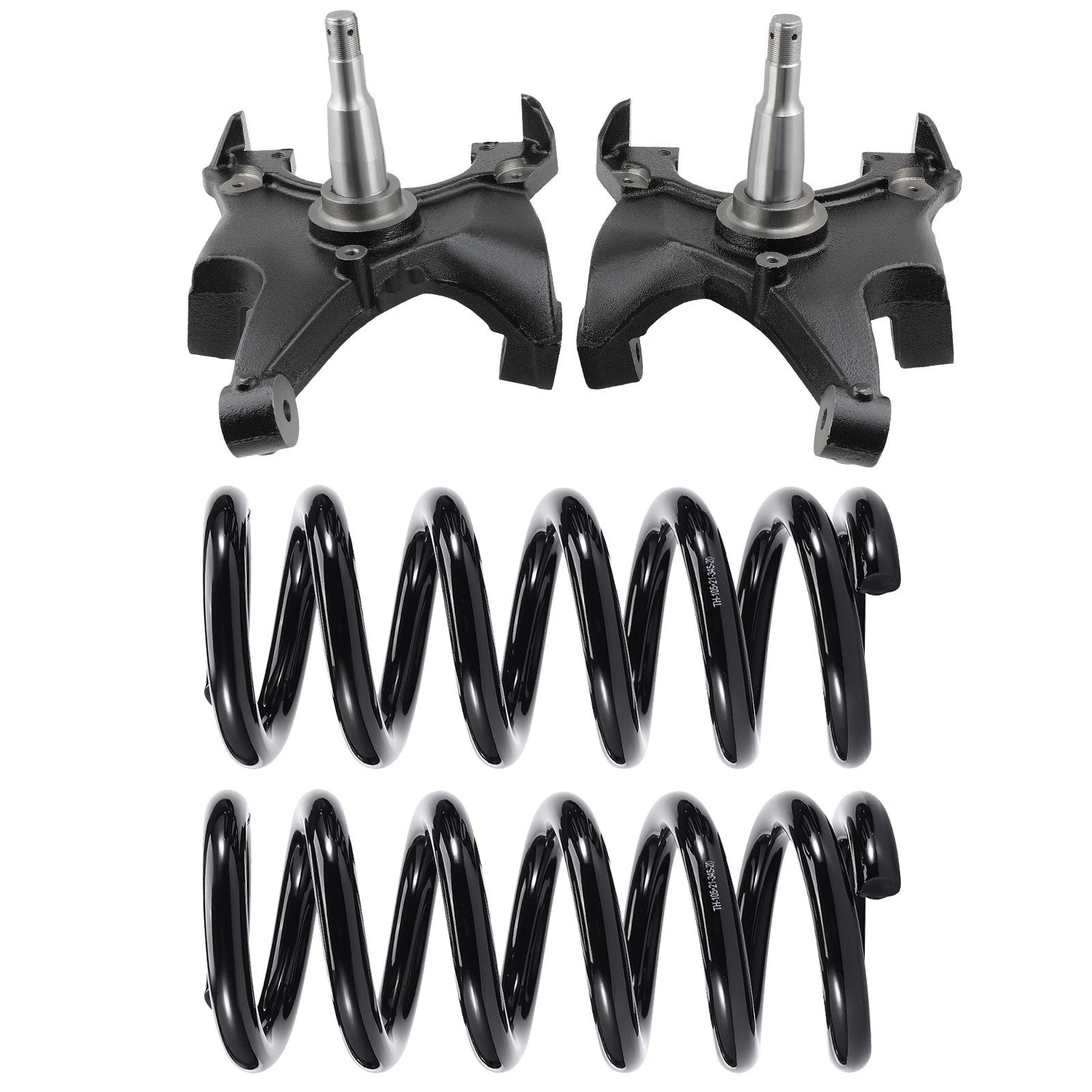 4" Front Drop Kit for Chevy Silverado 1500 2500 GMC Sierra 2WD (1988–1998)