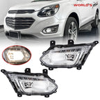 Front Bumper Fog Lights for Chevrolet Equinox (2016–2017)