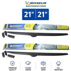 2X Michelin WeatherWise Hybrid Wiper Blades for Dodge (2001–2010)