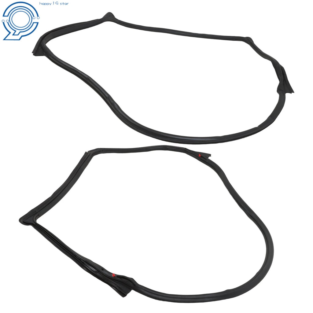 Set of 2 Front Door Weatherstrip Seals for Jeep Wrangler (2007–2018)